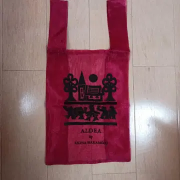 ALDEA 에코백 빨간색