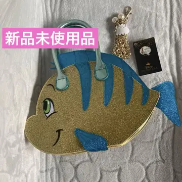 인어공주 플랜더 백 반짝반짝 레어 미사용 새상품