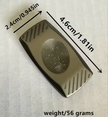 금속제 피젯 토이 실버