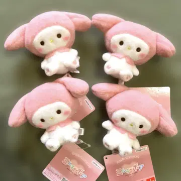 마이멜로디 밀키 보아 봉제 인형 4종