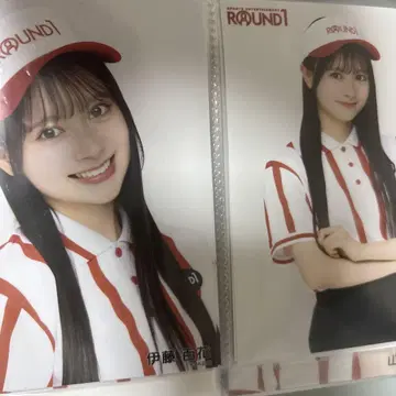 이토 모모카 AKB48 다이마루 라운드 원 콜라보 한정판 브로마이드 2종