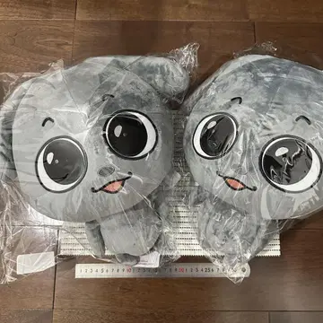 kkamung&angto 메차모후구토 봉제 인형 2개