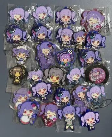 뱅드림 우타가와 아코 러버 스트랩 모음 27개 Roselia