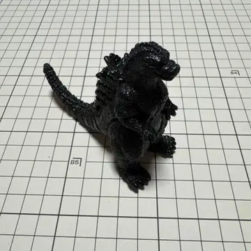 검은색 고질라 피규어 약 11cm