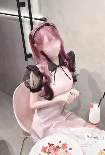 하니뮤 도트 튤 컬러 원피스 이모짱 미셸 마카롱