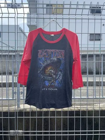 Led Zeppelin 1973 TOUR 7부 소매 티셔츠