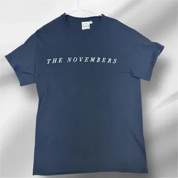 THE NOVEMBERS TheNovembers 밴딩 로고 티셔츠