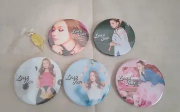 니시노 카나 Love it Tour 캔뱃지 5개 세트