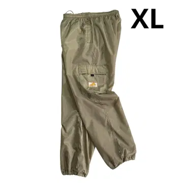 90s 00s SOHK 나일론 카고 팬츠 XL 베이지 5포켓