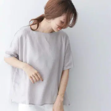 어반 리서치 도어스 린넨 블라우스
