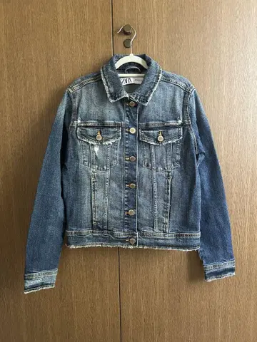자라 데님 자켓