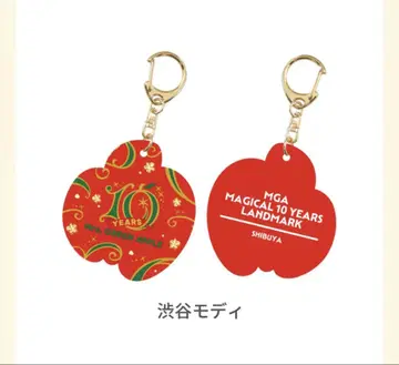 Mrs.GREENAPPLE 시부야 모디 한정판 컬러 아크릴 키링