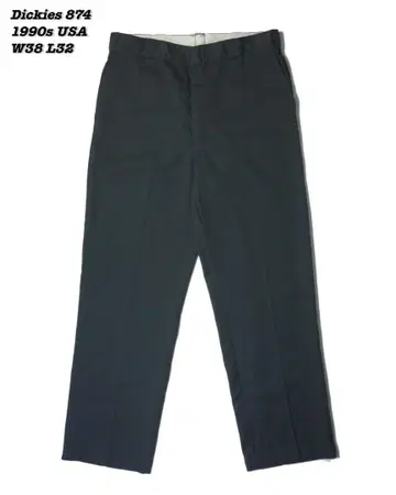 디키즈 874 워크 팬츠 USA 1990년대 W38 L32