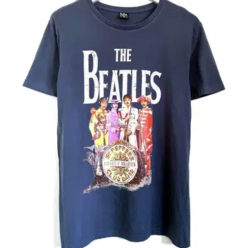 THE BEATLES 비틀즈 티셔츠 락 티셔츠 반팔 반팔 셔츠 M