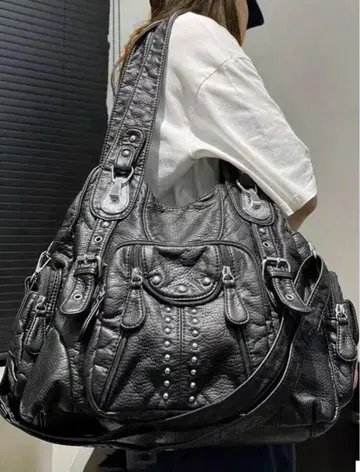 SHEIN 숄더백 블랙 y2k