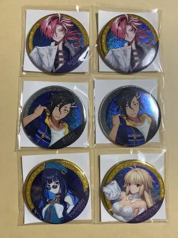 FGO 캔뱃지 타카스기 만드리카르도 등 6종 가챠 메이트