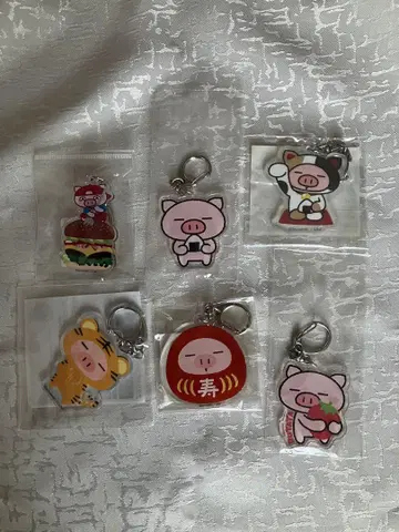 부타타 아크링 키링 세트