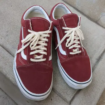 Vans 스웨이드 스니커즈 8.0 US 빨간색