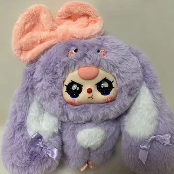 babythree 봉제 인형 오카에리 토끼 시리즈 무라사키