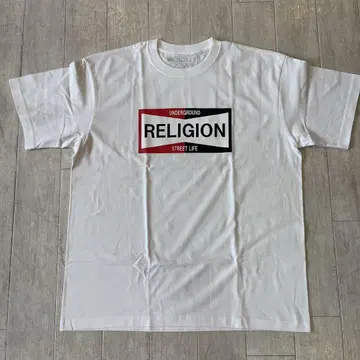 RELIGION RAGS XL 화이트 티셔츠