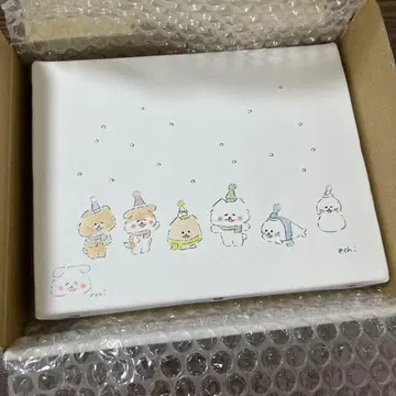 친필 사인 포함 호와코로 클럽 벽 캔버스 S 세트 이벤트 한정판