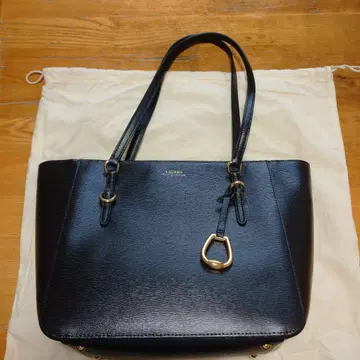 LAUREN RALPH LAUREN 블랙 토트백