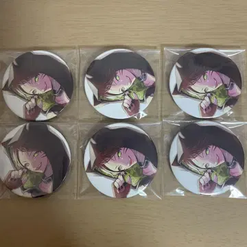 우라시마사카타센 할로파 2017 우라타누키 실물 크기의 캔뱃지 6종 세트