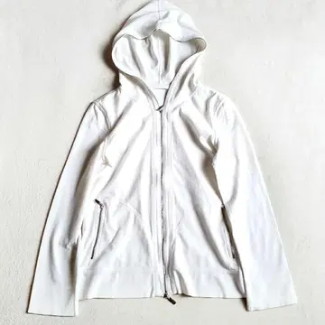 FOXEY BOUTIQUE 후드티 후드 부착 화이트 일본제