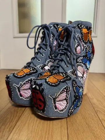 jeffreycampbell 플랫폼 부티 숏부츠