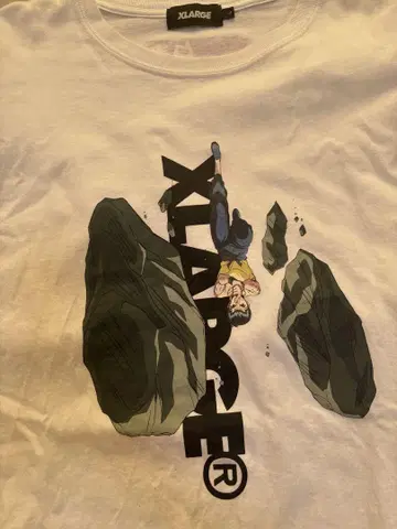 XLARGE 유유백서 티셔츠 화이트
