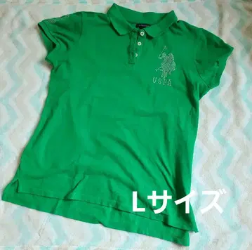 U.S. POLO ASSN. 그린 피케 셔츠 반팔