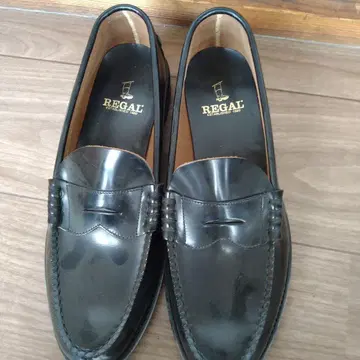 REGAL 블랙 로퍼 사이즈 26.5