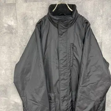 올드 유니클로 다운 코트 충전솜 90년대 XL 블랙 검정 상태 좋음 레어