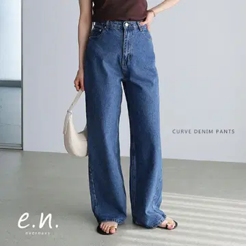 앤도미 에버 네이비 커브 데님 팬츠 M 사이즈
