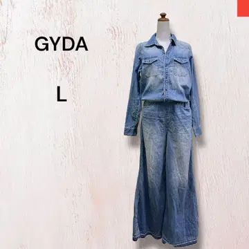 GYDA 제이다 웨스턴 데님 점프 수트 올인원 데님 작업복
