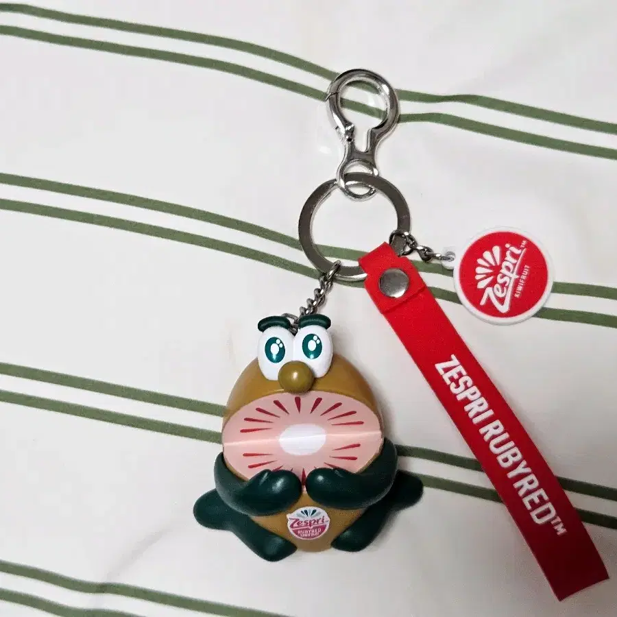 [韓国] Zespri ゼスプリ　ルビレッド　キーリング　3点セット レア L 韓国] Zespri ゼスプリ ルビレッド キーリング 2点セット レア
