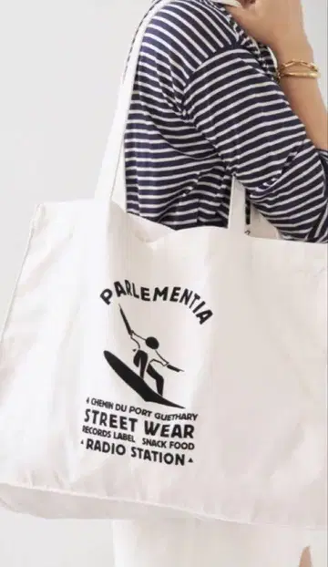 PARLEMENTIA/ 파르몬티아 토트 백 백 화이트