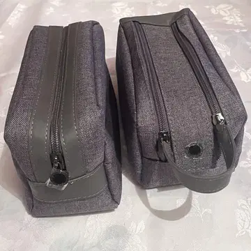 불가리 새상품급 에미레이트 항공 어메니티 파우치 2개 세트