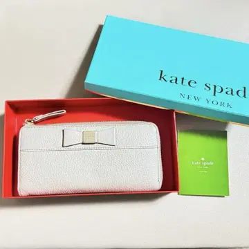 고품질 kate spade 장지갑 베이지