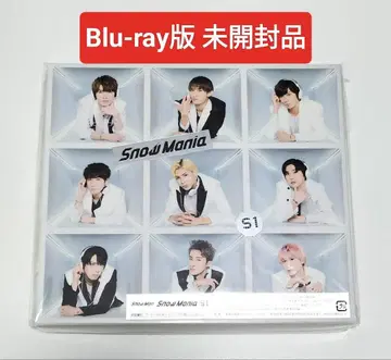 SnowMan/SnowMania S1 초회판 B Blu-ray판 미개봉품