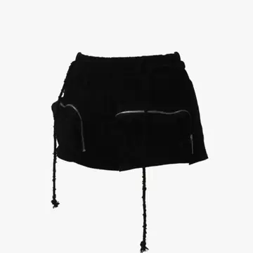더레드스레드 S 포켓 팬츠 쇼트 블랙