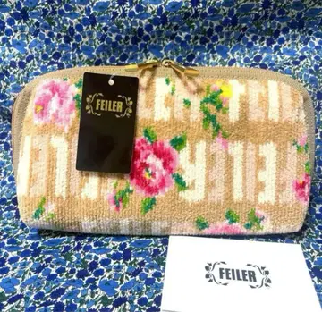 페이러 디디에타 로자 편리한 포치 장지갑 베이지 장미 로즈