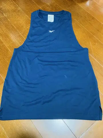 리복 LES MILLS 네이비 탱크탑
