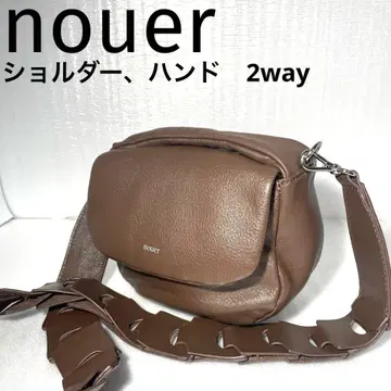 nouer 누에르 숄더백 핸드백 2way 브라운