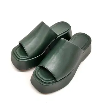 새상품 Mafmof 통굽 볼륨 밑창 벌키 웨지솔 샌들 7962