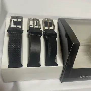 Giorgio Rosati 가죽 벨트 3종 세트