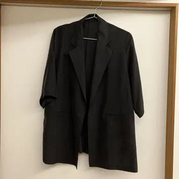 블랙 테일러드 자켓