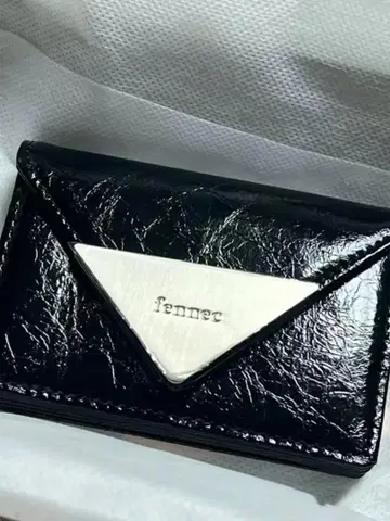 fennec 지갑 CRINKLE TRIANGLE TRIPLE WALLET