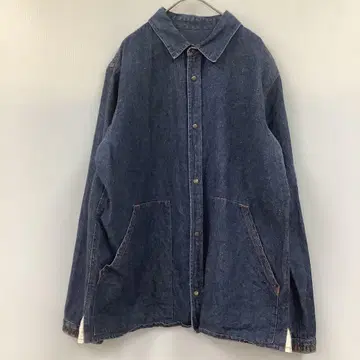 MASH 매쉬 데님 자켓 데님 자켓 커버올 스냅 버튼