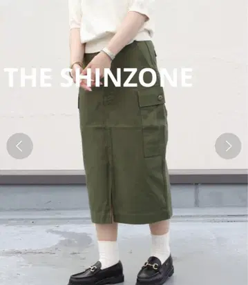 더 신존 THESHINZONE 필드 스커트 카키 여성용 S